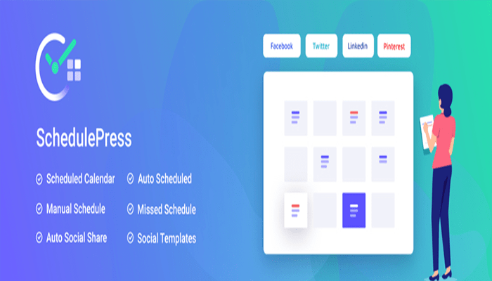 أفضل 10+ اضافات استكشاف أخطاء وإصلاحها ووردبريس 10 schedulepress plugin