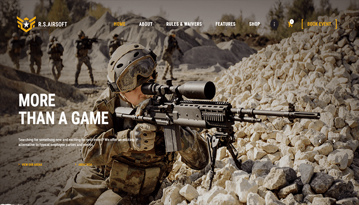 أفضل 25+ قوالب العاب ووردبريس (لعشاق العاب) لعام 2026 14 قالب العاب RaiderSpirit