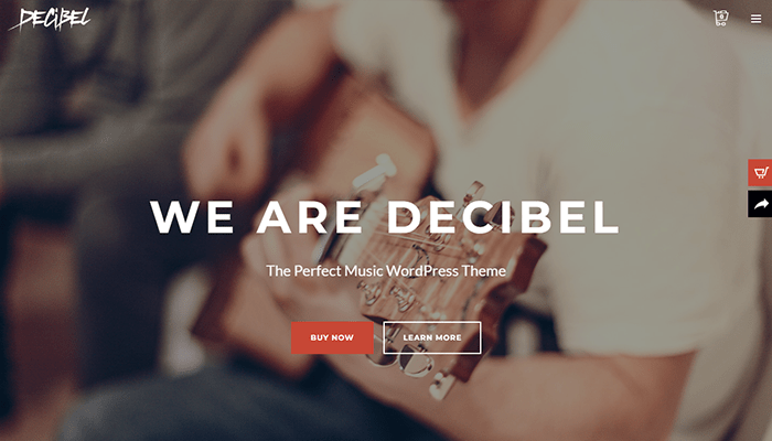 أفضل 10+ قوالب خلفية فيديو ووردبريس لعام 2025 13 قوالب خلفية الفيديو Decibel