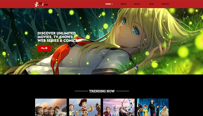 أفضل 10 قوالب انمي ووردبريس (لعشاق الأنمي) لعام 2026 9 قالب انمي ووردبريس - HitZone