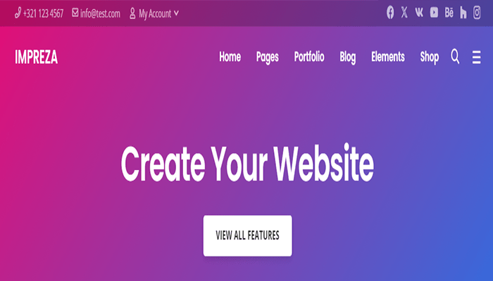أفضل 10+ قوالب bbPress ووردبريس لعام 2025 15 impreza wordpress theme