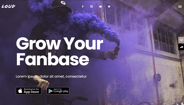 أفضل 10+ قوالب خلفية فيديو ووردبريس لعام 2025 14 قوالب خلفية الفيديو Loud