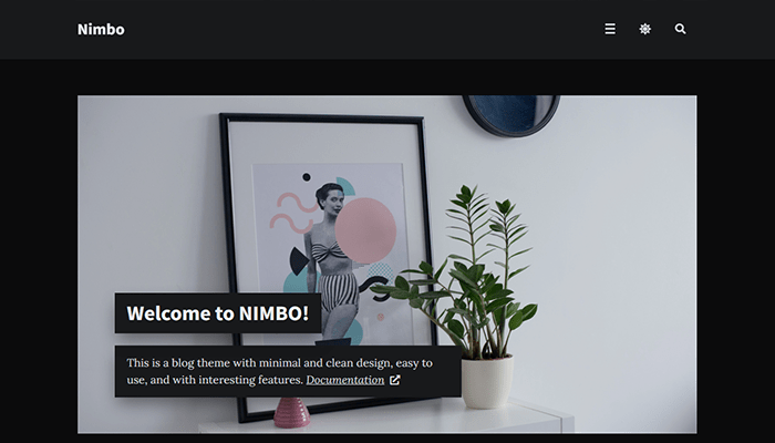 أفضل 15+ قوالب ووردبريس المظلمة لعام 2026 15 nimbo wordpress theme