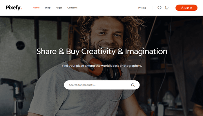 أفضل 15+ قوالب سوق ووردبريس لعام 2025 10 pixefy wordpress theme