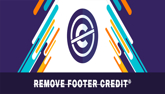 أفضل اضافات فوتر ووردبريس المجانية 6 remove footer credit