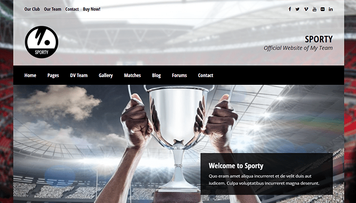 أفضل 25 قوالب ووردبريس رياضية لمشاركة شغفك لعام 2026 18 قالب ووردبريس رياضية Sports