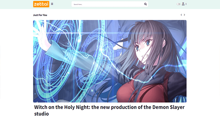 أفضل 10 قوالب انمي ووردبريس (لعشاق الأنمي) لعام 2026 6 قالب انمي ووردبريس - Zettai