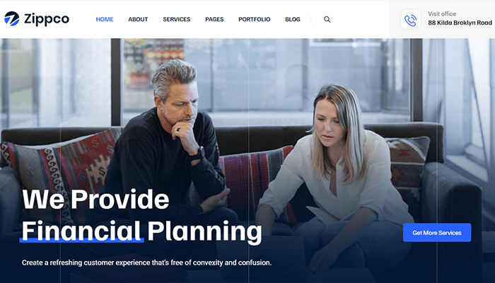أفضل 10+ قوالب bbPress ووردبريس لعام 2025 11 zippco wordpress theme