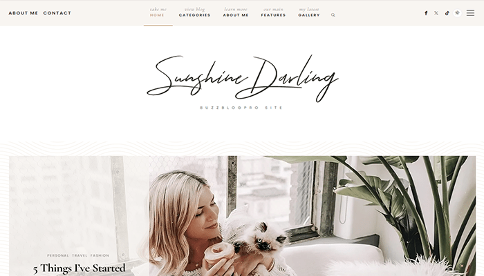 أفضل 35+ قوالب مدونة ووردبريس لعام 2026 34 buzzblog blog theme