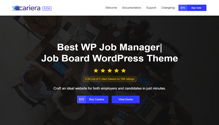 افضل 10+ قوالب لوحة وظائف ووردبريس لعام 2026 14 قوالب لوحة وظائف ووردبريس Cariera