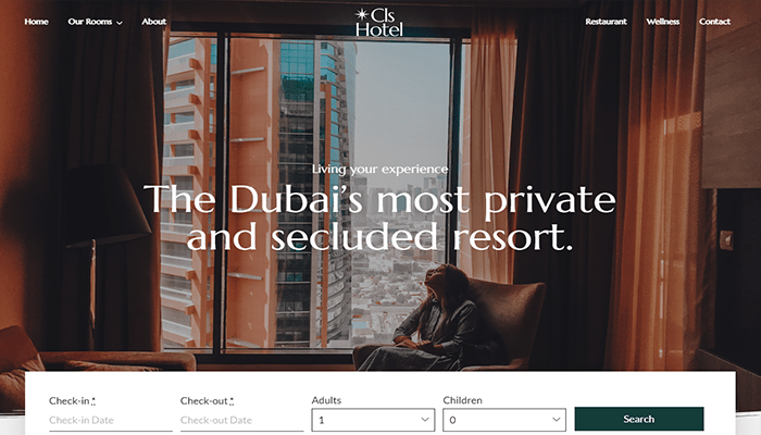 أفضل 25+ قوالب ووردبريس للفنادق لعام 2025 8 hoteller wordpress theme