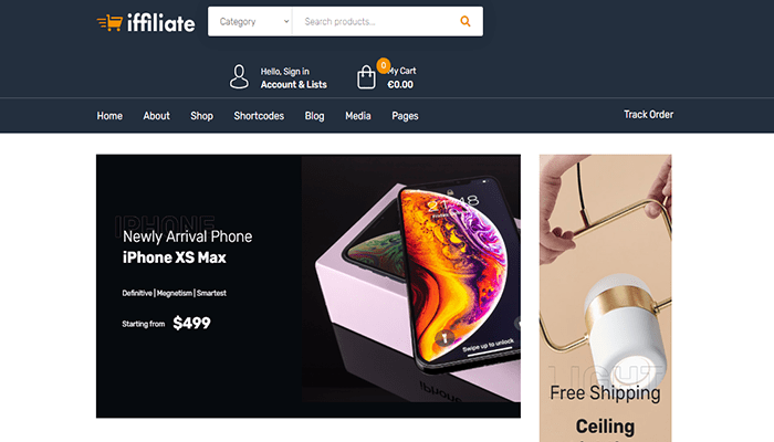 أفضل 10+ قوالب ووردبريس للتسويق بالعمولة لعام 2025 8 قالب ووردبريس للتسويق بالعمولة iffiliate