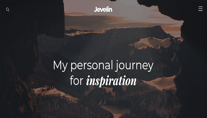 أفضل 35+ قوالب مدونة ووردبريس لعام 2026 4 قالب مدونة ووردبريس Jevelin