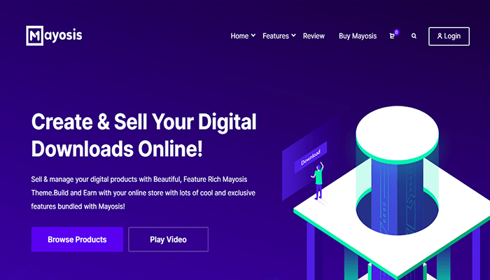 أفضل 15+ قوالب سوق ووردبريس لعام 2025 7 قالب سوق ووردبريس Mayosis