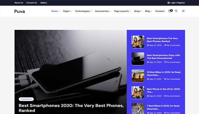 كيفية انشاء موقع للتسويق بالعمولة باستخدام ووردبريس 7 puva wordpress theme