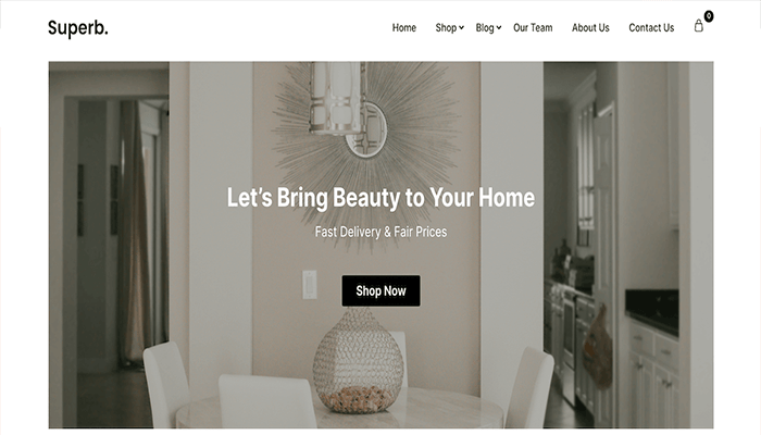 أفضل 10+ قوالب ووردبريس للتسويق بالعمولة لعام 2025 3 superb ecommerce free theme