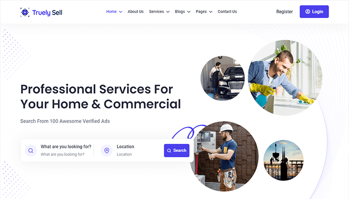 أفضل 15+ قوالب سوق ووردبريس لعام 2025 8 truelysell wordpress theme
