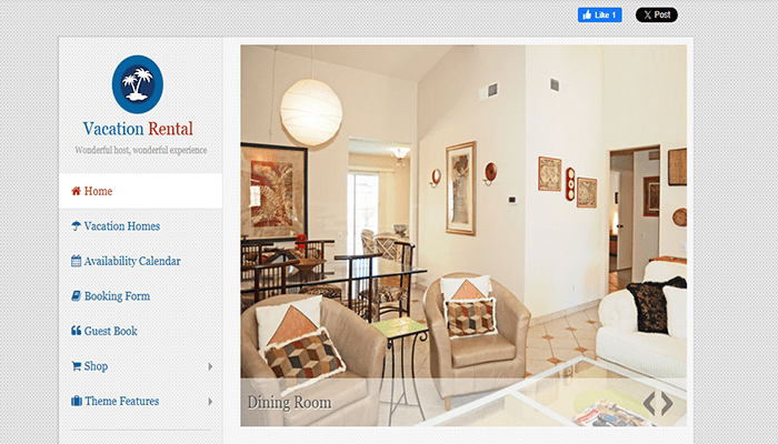 أفضل 25+ قوالب ووردبريس للفنادق لعام 2025 25 vacation rental wordpress theme
