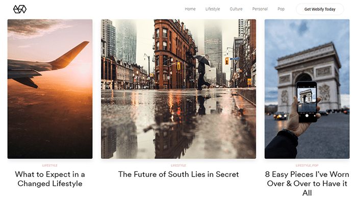 أفضل 35+ قوالب مدونة ووردبريس لعام 2026 15 قالب مدونة ووردبريس Webify