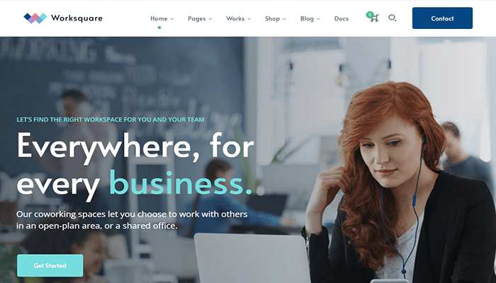 أفضل 10+ قوالب ووردبريس للعمل الجماعي 10 قالب ووردبريس للعمل الجماعي Worksquare