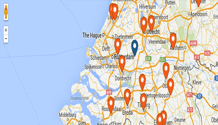 أفضل 15 اضافات مطعم ووردبريس لزيادة الإيرادات فى عام 2026 13 wp store locator wordpress plugin