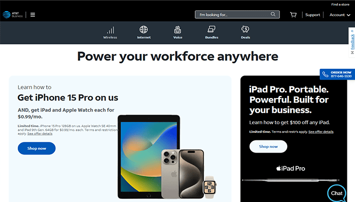 أفضل 8 خطط الهاتف الخليوي للشركات الصغيرة لعام 2025 10 att wireless