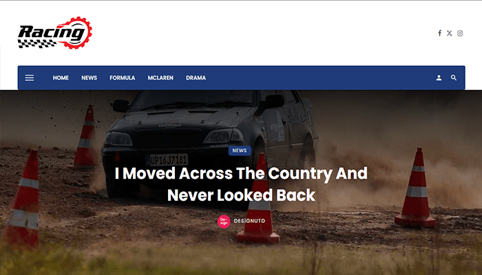 أفضل قوالب ووردبريس لمجلة السيارات لعام 2026 12 ceris racing theme