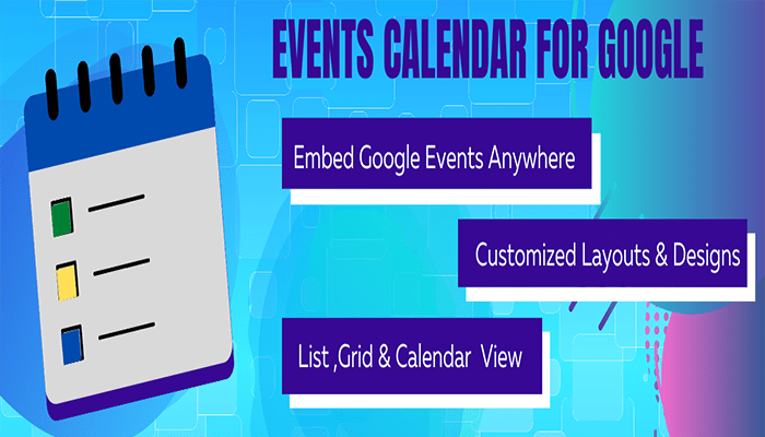 أفضل 6 اضافات تقويم ووردبريس لعام 2025 5 events calendar for google plugin