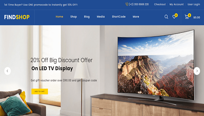 افضل 6 قوالب دروبشيبينغ ووكومرس لعام 2025 6 قالب دروبشيبينغ ووكومرس Findshop