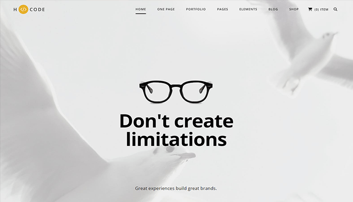 أفضل 15+ قوالب ووردبريس للمبرمجين في عام 2026 16 قالب ووردبريس للمبرمجين H-Code