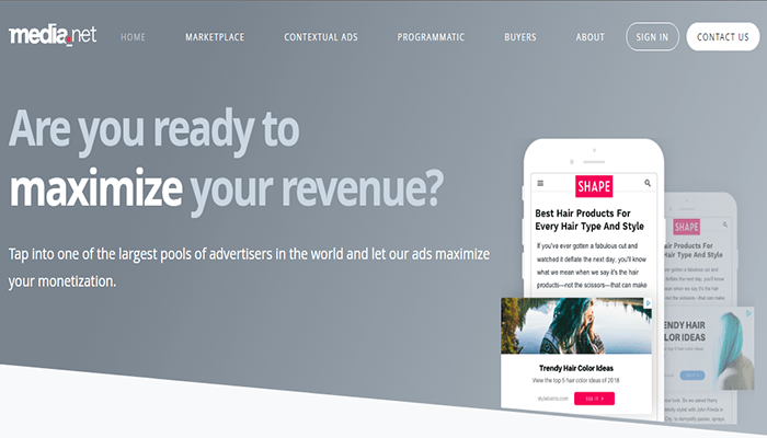 أفضل 9 بدائل جوجل ادسنس لربح المال فى عام 2025 1 media net