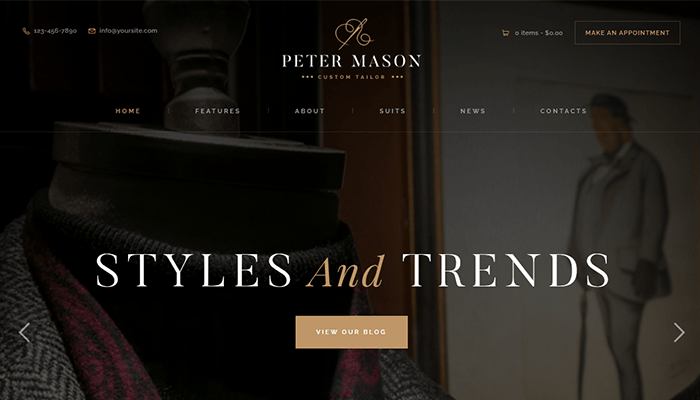 أفضل 10+ قوالب ووردبريس للخياطين لعام 2026 7 قالب ووردبريس للخياطين
Peter Mason