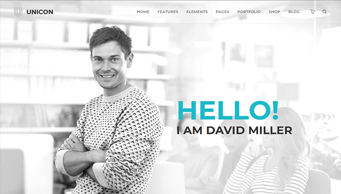 أفضل 15+ قوالب ووردبريس للمبرمجين في عام 2026 9 قالب ووردبريس للمبرمجين Unicon