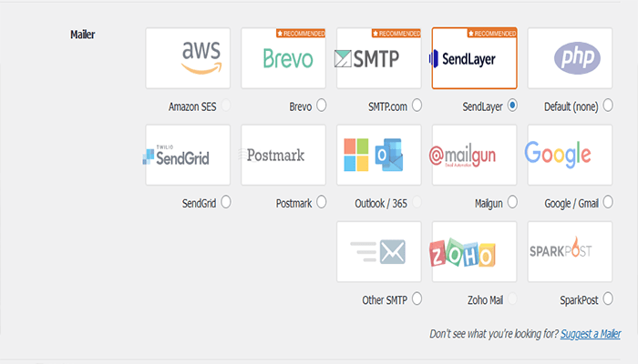 كيفية إصلاح مشكلة عدم إرسال البريد الإلكتروني في ووردبريس 3 Smtp mailer sendlayer