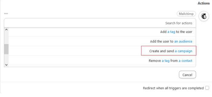 كيفية إرسال رسائل البريد الإلكتروني الآلي في ووردبريس 31 autoemailuncannycreateandsendacampaign