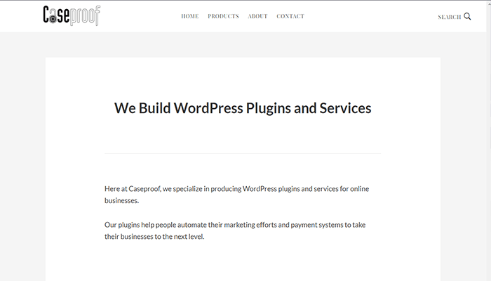 25 أعمال وشركات ووردبريس الأكثر نجاحًا اليوم 6 caseproof