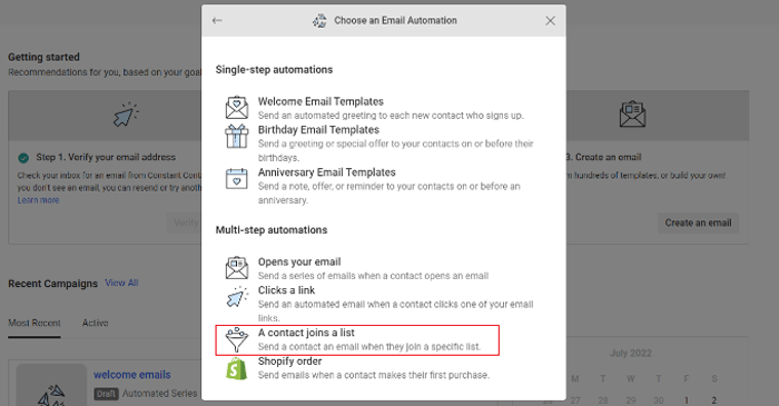 كيفية إرسال رسائل البريد الإلكتروني الآلي في ووردبريس 8 حملة أتمتة البريد الإلكتروني