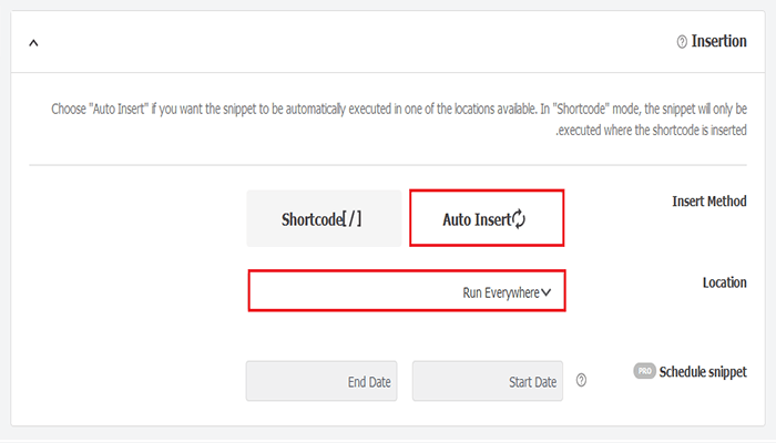 كيفية تغيير موقع تحميل الوسائط الافتراضي في ووردبريس 7 تطبيق مقتطف الكود في كل مكان باستخدام WPCode