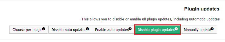 كيفية تعطيل تحديثات الاضافة في ووردبريس ولماذا لا ينبغي عليك ذلك 2 disable plugin updates