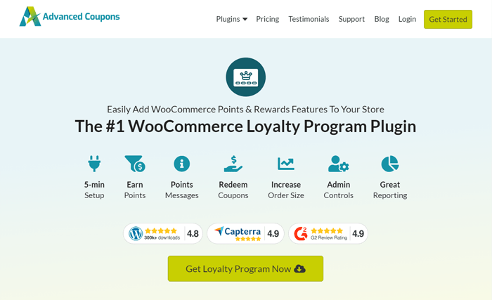 افضل 7 اضافات النقاط والمكافآت ووكومرس 1 loyalty program woocommerce