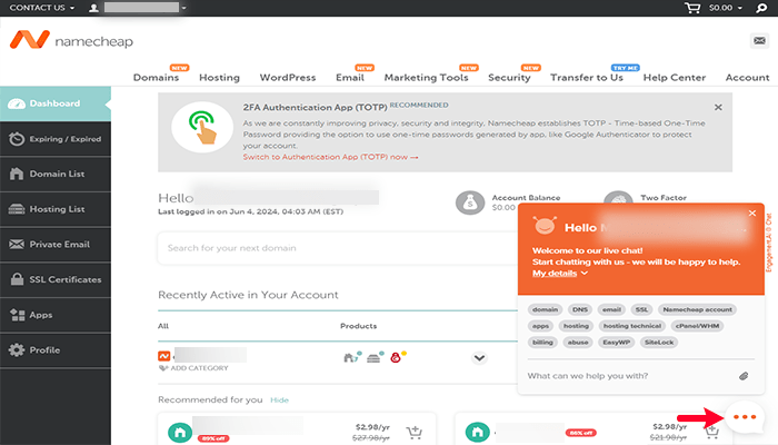 كيفية زيادة الحد الأقصى لحجم تحميل الملف في ووردبريس 2 namecheap support min