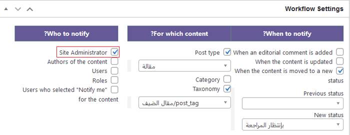 كيفية الحصول على إشعارات البريد الإلكتروني للمقالات التي تنتظر المراجعة في ووردبريس 7 إخطار مسؤولي الموقع على موقع الويب الخاص بك أو مدونتك