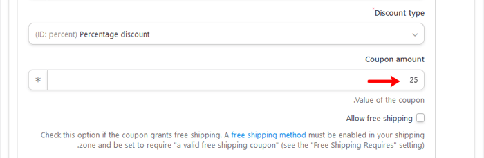 كيفية إرسال كوبونات تلقائية في ووردبريس لجلب العملاء مرة أخرى 26 percentage coupon amount