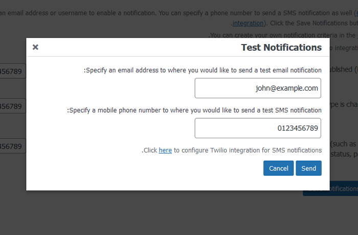 كيفية الحصول على إشعارات البريد الإلكتروني لتغييرات النشر في ووردبريس 11 postchangewpactivitytestnotificationsdetails