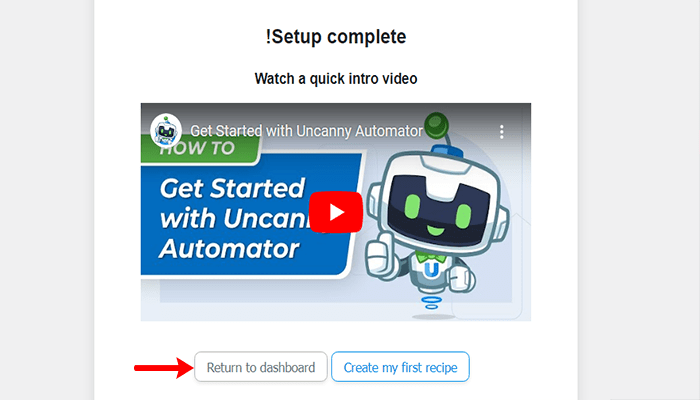 كيفية النشر تلقائيًا من ووردبريس إلى انستقرام 3 return to dashboard