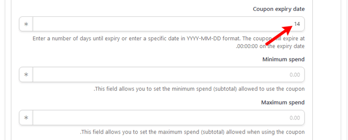 كيفية إرسال كوبونات تلقائية في ووردبريس لجلب العملاء مرة أخرى 27 set coupon