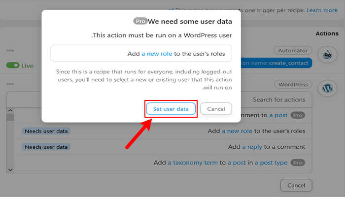 كيفية إنشاء سير عمل آلي في ووردبريس باستخدام Uncanny Automator 17 أضف دور جديد إلى أدوار المستخدم