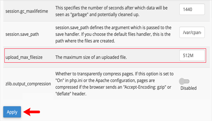 كيفية زيادة الحد الأقصى لحجم تحميل الملف في ووردبريس 4 upload max filesize setting