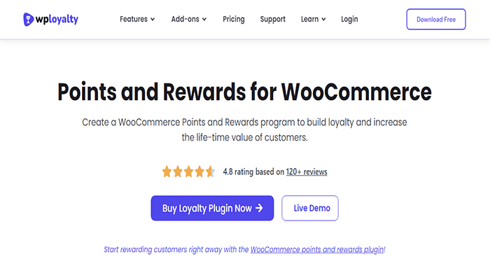 افضل 7 اضافات النقاط والمكافآت ووكومرس 5 wployalty