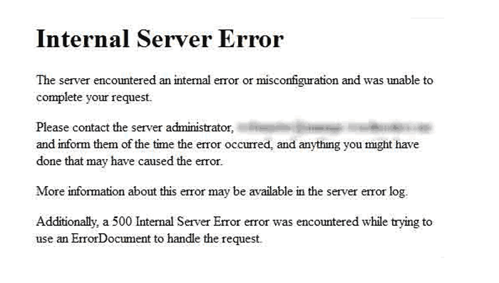 ماذا تفعل عندما يتم حظر الدخول إلى إدارة ووردبريس (wp-admin) 2 خطأ في الخادم الداخلي